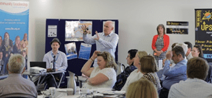 Paul Presenting at Bendigo November 2015 Teachers Agriculture and Career Opportunities