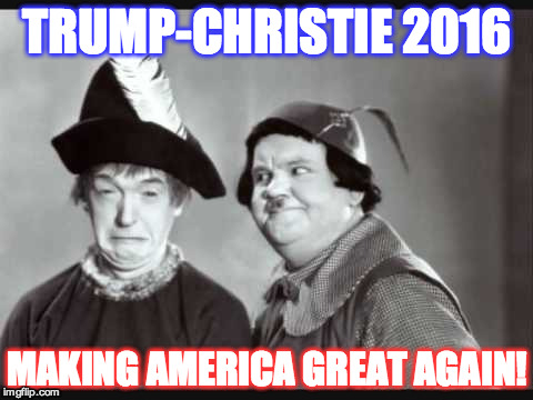 Trump Christie from imgflip